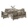 Corfu Love max duo set vrtnog namještaja s Futura stolicom
