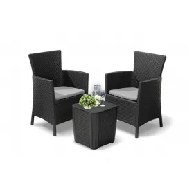 Set balkonskog namještaja Iowa II s stolom Luzon