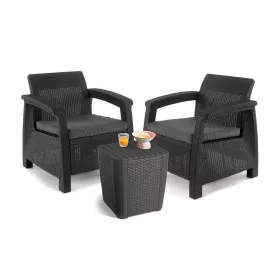 Set vrtnog namještaja Corfu Duo s Luzon stolom