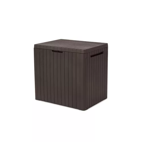 Plasticna kutija za pohranu vrtnih potrepština 113 L, siva