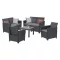 Claire VI set vrtnog namještaja za 6 osoba s Orlando stolom