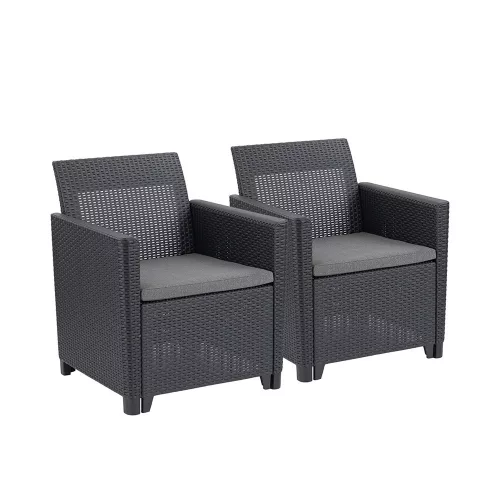 Claire duo vrtne fotelje od ratana