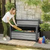 Decocoat plastična vrtna šupa/kutija za pohranu 227 L