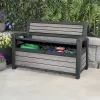 Decocoat plastična vrtna šupa/kutija za pohranu 227 L