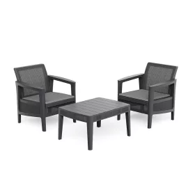 Atlas Linea plastični balkonski set s jastucima