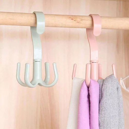 NeoHook set od 5 rotirajućih vješalica za odjeću