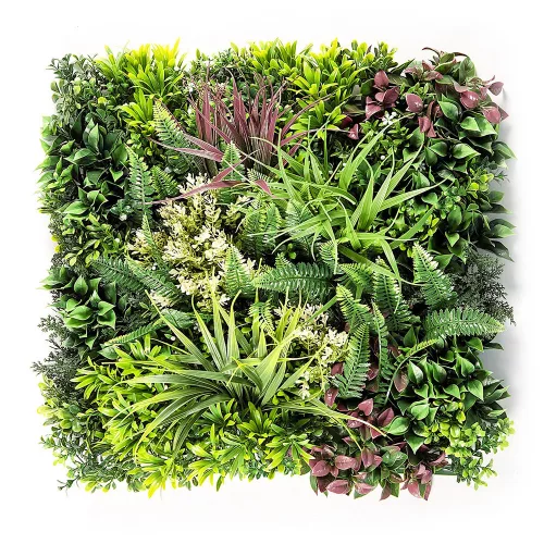 Essence III plastični zeleni zid 50x50 cm