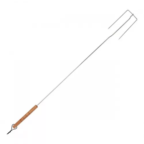 Ražanj za kobasice s drvenom drškom, 104 cm
