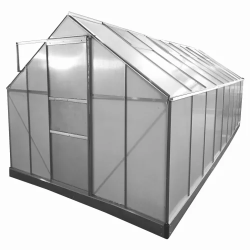 Polikarbonatna staklenik 250 x 550 x 124/205 cm