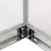 Polikarbonatna staklenik 250 x 550 x 124/205 cm