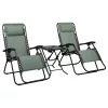 Deluxe set od 2 stolice i stola, zelena