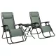 Deluxe set od 2 stolice i stola, zelena