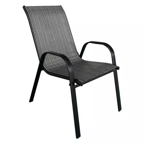 Arkadia KD vrtna stolica, siva