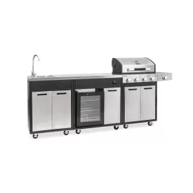 BR-K4PLUS kompletni pult za roštilj s 4+1 plamenikom