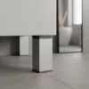 Noga for Uni 100 mm srebrna