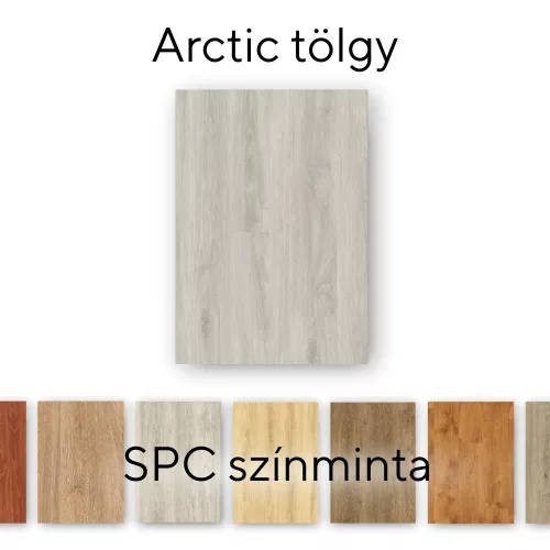 Leziter Arctic Oak vinilni SPC podni oblog, uzorak/ploča
