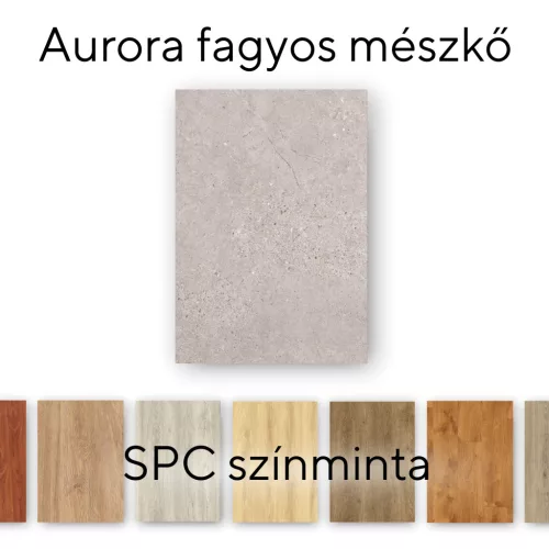 Leziter Aurora vinilni SPC podni oblog s uzorkom u mramornom efektu i mat površinom