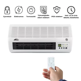 Thira električni zidni grijač 1000W/2000W