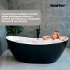 Slobodno pozicionirajući Flow, crni