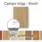 Vinilni SPC podni oblog Leziter Campo Oak, uzorak/ploča