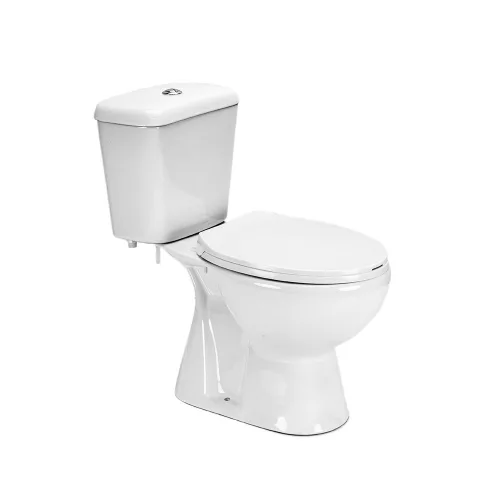 Cleano monoblok WC školjka s donjim odvodom i sjedalom