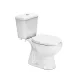 Cleano monoblok WC školjka s donjim odvodom i sjedalom
