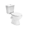 Cleano monoblok WC školjka s vanjskim odvodom i sjedalom
