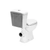 Cleano monoblok WC školjka s vanjskim odvodom i sjedalom