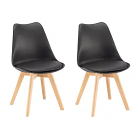 Stolice Silla, 2 komada, crne