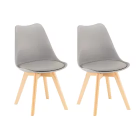 Stolice za trgovinu Silla, 2 komada, sive