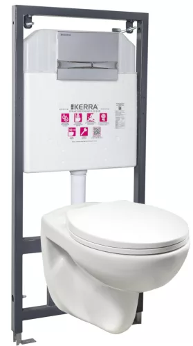 Doris Adriatic CH zidni komplet WC školjke i rezervoara