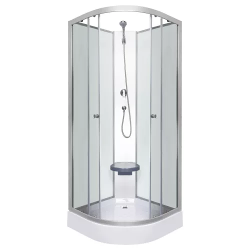 Evora White 90 tuš-kabineta s tuš-podestom za zidnu montažu