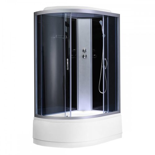 Cora 80x120 cm tuš-kabina s hrastovim vratima