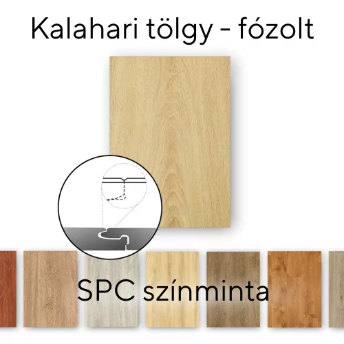 Leziter Kalahari Oak Vinil SPC podna obloga, uzorak/komad