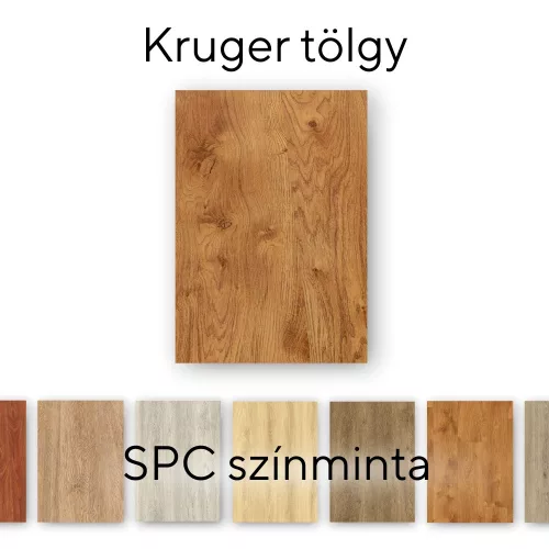 Leziter Kruger Oak vinilni SPC podni oblog uzorak/ploča