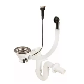 Sifon za sudoper s jednom ručkom i automatskim odvodom