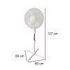 Breeze stojeći ventilator 45 W 43 cm