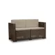 Dvosjedna vrtna sofa City