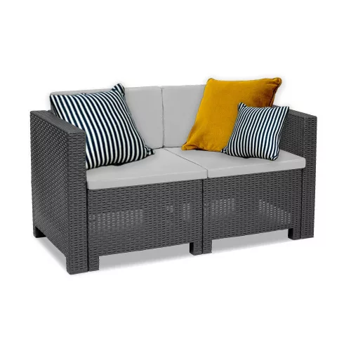 Dvosjedna vrtna sofa City