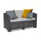 Dvosjedna vrtna sofa City