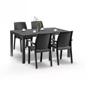 Corri 4+1 set vrtnog namještaja
