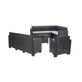 Nero VII set vrtnog namještaja za 9 osoba