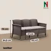 Venera vrtna sofa s naslonima za ruke
