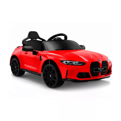 BMW M4 električni automobil u crvenoj boji