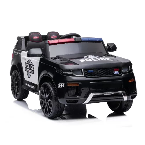 Električni policijski automobil, crni