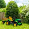 Električni traktor zelena
