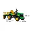 Električni traktor zelena