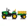 Električni traktor zelena