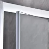 Sklopiva tuš vrata 76-91x185 cm