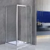 Flexi 80x90 cm asimetrična tuš-kabineta u kutu bez tuš-tave